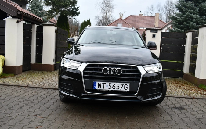 Audi Q3 cena 81500 przebieg: 89000, rok produkcji 2016 z Warszawa małe 172